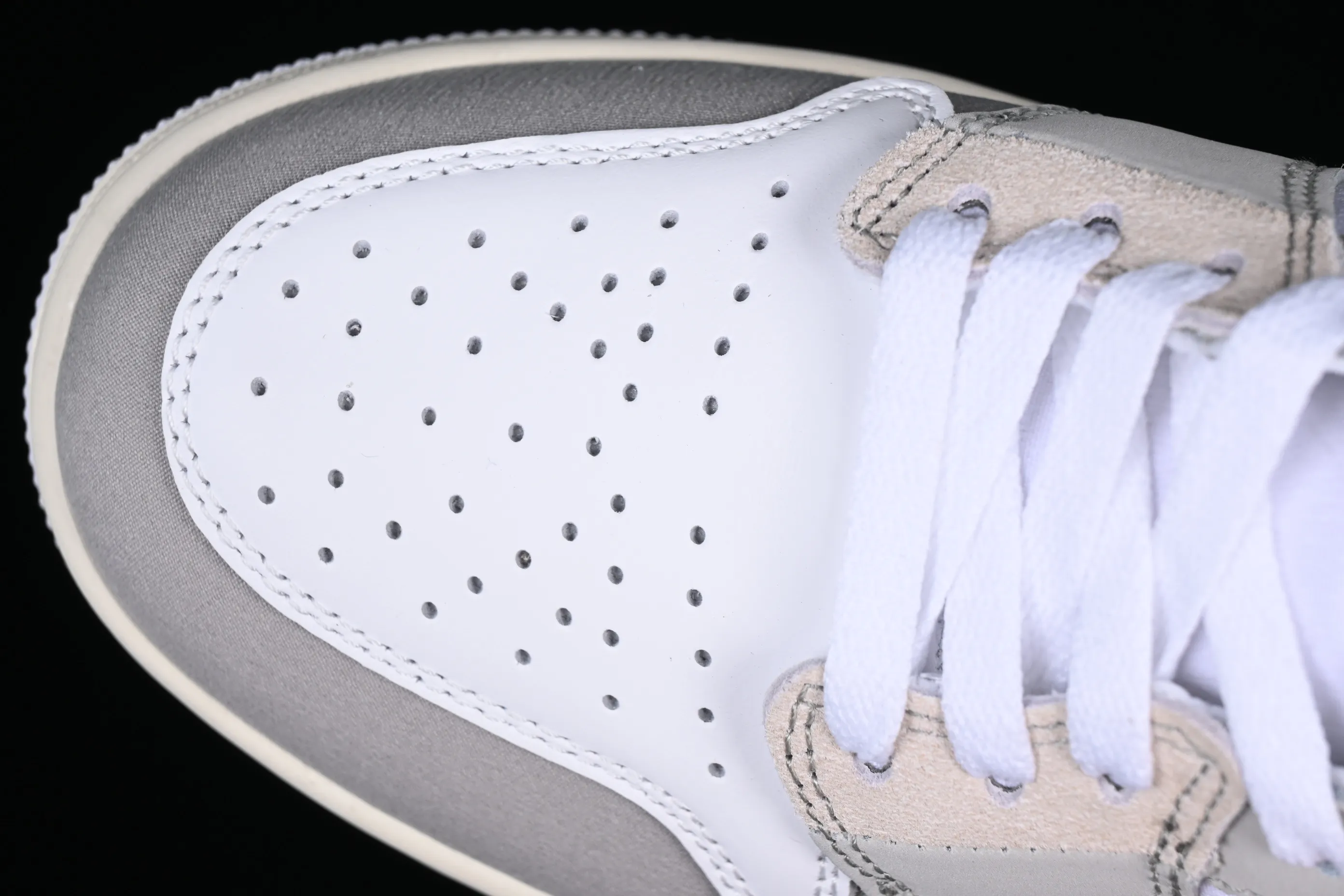 All categories Air Jordan Jordan series basketball shoes Air Jordan 1 Low Air Jordan 1 Low OG EX "Tech Grey" AJ1 Joe 1 white gray ancient culture casual sports sneakers DN1635-002